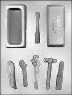 CK Products Tool Box with 6 Tools Chocolate Mold