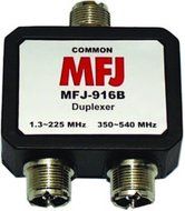MFJ Enterprises Original MFJ-916B 1.8-225, 350-540 MHz Duplexer - SO-239