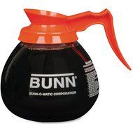 BUNN 12-Cup Glass Coffee Decanter, Orange