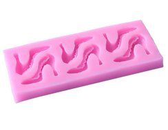 Fashionclubs Silicone 3D High Heel Chocolate Mold Candy Making Kit Fondant Shoe Molds N3