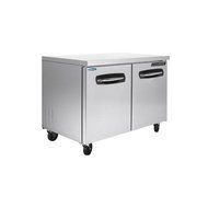 Norlake NLUR48 AdvantEDGE Two Section Undercounter Reach-In Refrigerator