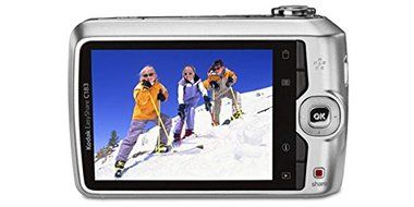 Kodak EasyShare C183 Digital Camera (Silver) 3X Optical Zoom, 14 MP N2