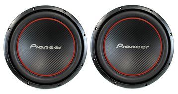 2) Pioneer 12 Inch 2600W Champion Subwoofers Pair | TS-W304R (Pair) N3