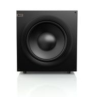 KEF Q400 Front Firing Powerful Subwoofer - Black Ash (Single) N8