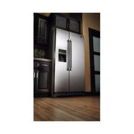 Refrigerator Whirlpool French Door 25 cu ft Stainless Steel Kitchen Appliance N2
