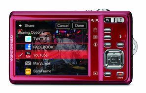 Kodak EasyShare M522 14 MP Digital Camera with 4x Optical Zoom and 2.7-Inch LCD - Red N6