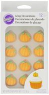 Wilton Pumpkin Royal Icing Decorations N24