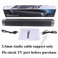 Jumphigh Sound Bar Wireless Subwoofer 3.0 Bluetooth Speaker 10W Small TV Soundbar Bluetooth Receiver Stereo Super...