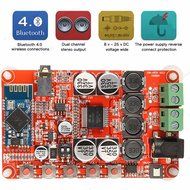 INSMA TDA7492P 50W+50W Dual Channel Wireless Bluetooth 4.0 Audio Receiver Digital Amplifier Board with 3.5mm Plug... N4