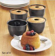 MINI ANGEL FOOD CAKE PANS - SET OF 4