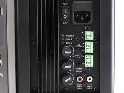 Monoprice 107495 2-Way 8-Ohm Active Wall Mount Speakers, Black (Pair)