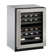 U-Line (U-3024ZWCS-01A) - 43-Bottle Wine Captain - Left Hinge