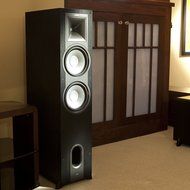 Klipsch KF-28 Icon Dual 8-Inch 2-Way Floorstanding Speaker (Black Ash) N2