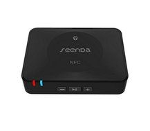 Seenda IBT 08 NFC Bluetooth Receiver for Android PC Iphone Ipad Tablet Mp3 Player HTPC or Car stereo Black