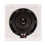 Blue Octave BDW10 In Wall 10&quot; Passive Subwoofer Speakers Home Theater 2 Sub and 2 Amp Set N2