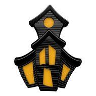 SpinningLeaf Haunted House Sandwich Cookie Mold N2