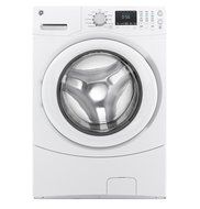 GE 4.3 Cu. Ft. White Front Loading Washer N4
