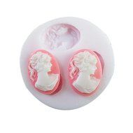 Eoonfirst Three Holes Figure Silicone Mold Fondant Molds Sugar Craft Tools Resin flowers Mould Molds
