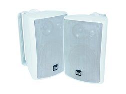 Dual LU53PB 125 Watt 3-way Indoor/Outdoor Speakers in Black (Pair) N7