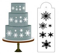 GogoForward Powdered Sugar Cake Spray Mold Screen Printing Mold DIY Bakeware (Love Model) N5