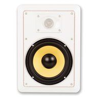 Acoustic Audio HD-6Pr 6.5-Inch Round 2 Way Kevlar Speakers (White) N17
