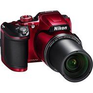 Nikon Coolpix B500 Wi-Fi Digital Camera (Red) - (Certified Refurbished) N5