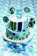 Kitchen Craft 15 cm Sweetly Does It Non-Stick Carbon Steel Topsy Turvy Cake Pan, Silver