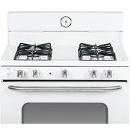 GE AGBS45DEFWS Artistry 30" White Gas Sealed Burner Range