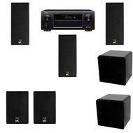 M&amp;K Sound LCR950 Loudspeaker 5.2 HRS12 Denon AVR-X5200W