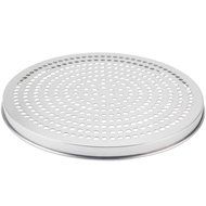 American Metalcraft A4015SP 15" x 1" Super Perforated Standard Weight Aluminum Straight Sided Pizza Pan N2