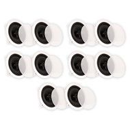 Theater Solutions CS6C In Ceiling 6.5&quot; Speakers Surround Sound Home Theater 5 Pair Pack 5CS6C