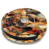 Skin Decal Vinyl Wrap For IRobot Roomba 650 655 Vacuum / Abstract Triangles