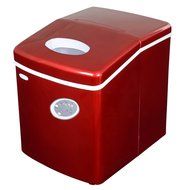 NewAir AI-100R 28-Pound Portable Icemaker, Red N46