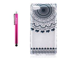 Moto G (3rd Gen) Case, Firefish Colorful Pattern TPU Durable Soft TPU Back [Soft-Flex] [Shock Absorption Technology... N44