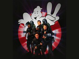 Ghostbusters edible icing image cake topper 1/4 sheet cupcake 7.5 round rice wafer option (1/4 sheet icing) (2... N3
