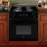 GE JM250DFBB 27" Black Drop-In Electric Coil Range N3