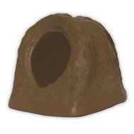 Acoustic Audio RS6SB Brown 2000 Watt Indoor Outdoor Patio Rock Speaker 4 Pair Pack with Wire RS6SB-4PRW N2