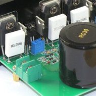 RioRand Mini HI-FI Home Audio/Stereo Amplifier Board 2 Channel 130W+130W with Heat Sink N6