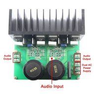 RioRand Mini HI-FI Home Audio/Stereo Amplifier Board 2 Channel 130W+130W with Heat Sink N7