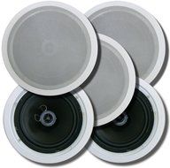 5 X Jmax QRS-801R, 2 Way Ceiling Speakers, for 5.1 Home Theatre System N2