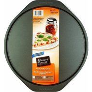 Baker'S Secret Pizza Pan Dw Safe 12" X 0.35" Non Stick Gray N2