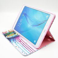 Tab A 9.7 Case, Firefish Kickstand Feature High Quality PU Leather Wallet with Card Slots Damage Resistance Case... N15