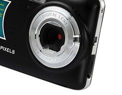 Amikov 800-Fe 12 Mega Pixel 2.7" Tft Lcd Hd Digital Camera With 8X Digital Zoom, Smile Capture (Black) Produced... N6