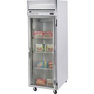 Beverage-Air HR1-1G 26" Horizon Series One Section Glass Door Reach-In Refrigerator 24 cu.ft. capacity Stainless...
