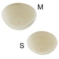 iEFiEL Sourdough Brotform Bread Dough Proofing Handmade Rising Rattan Banneton Basket (1, Medium Oblong (9.8*5.9... N17