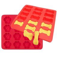Ticent Dog Paws and Bones Cake Pan Baking Molds for Kids, Pets, Dog-lovers Cookie Treats, 100% Food Grade Silicone... N3