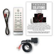 Theater Solutions TS212 Powered 2.1 Speaker System Home Multimedia with Bluetooth