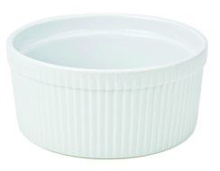 Bia Cordon Bleu Inc 900016 1 Quart White Porcelain Souffle Bowl