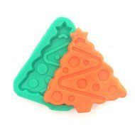 &quot;Silicone Christmas Tree Cake Chocolate Jelly Biscuits Soap Mold DIY Baking Mould Kitchen Tool&quot; shopping