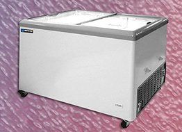 Master-Bilt MSF-31A Freezer 2 Dividers and Thermometer with 2 Baskets, White